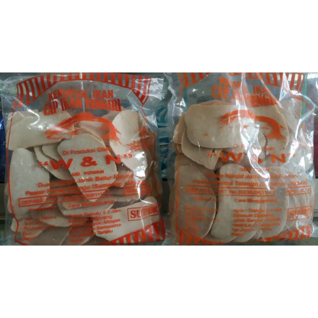 

Kerupuk Ikan Mentah