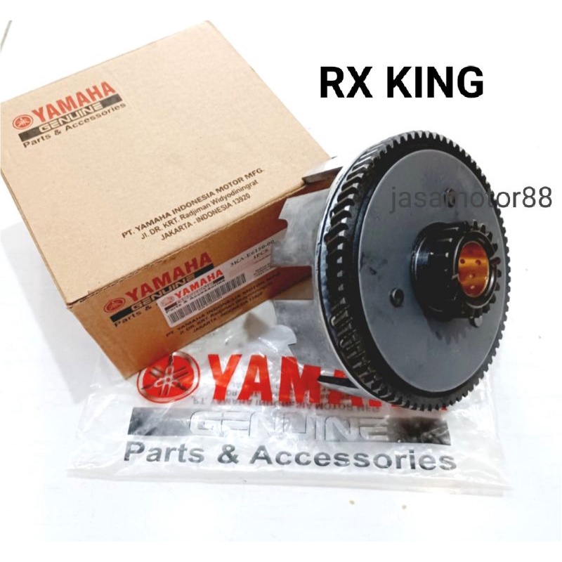 RUMAH KAMPAS KOPLING PLUS GIGI BESAR YAMAHA RX KING KW SUPER QUALITY-4