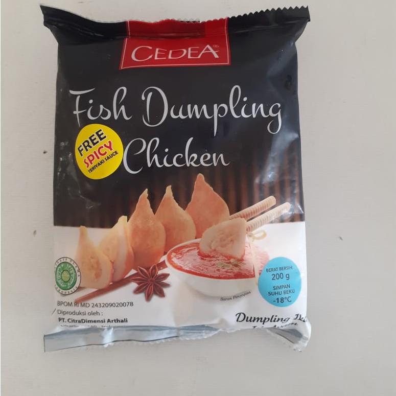 

CEDEA FISH DUMPLING CHICKEN 200GR