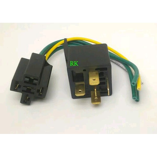 RELAY KLAKSON - RELAY ALARM - RELAY LAMPU 12VOLT - RELAY MOTOR - RELAY MOBIL 5 KAKI - RELAY LAMPU