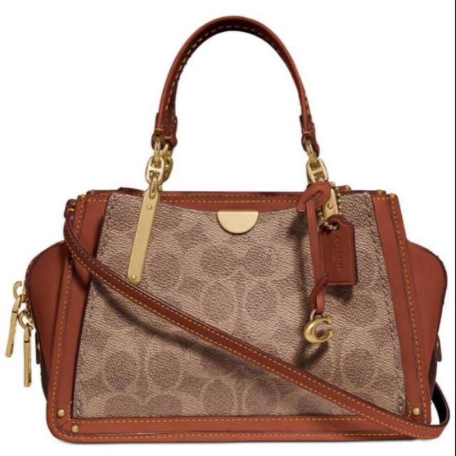Tas coach dreamer 21 sign tan rust