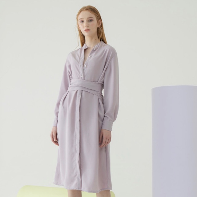 OUDRE Tilly dress Lilac