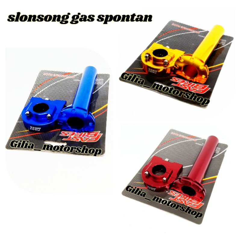 Selonsong Gas Spontan Slonsong Gas Spontan Aktive 2 Kabel Full Cnc Universal