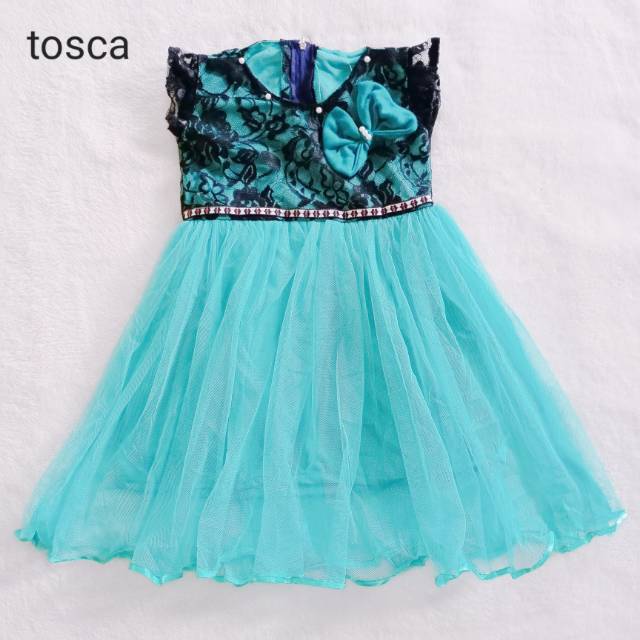 Dress anak mewah murah tutu meriah 1 2 tahun PTDD