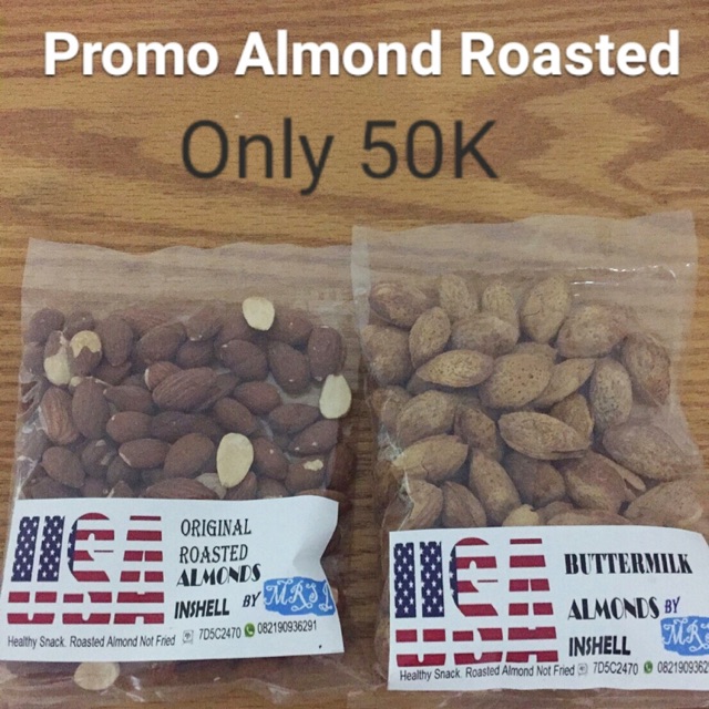 

Mix almond roasted