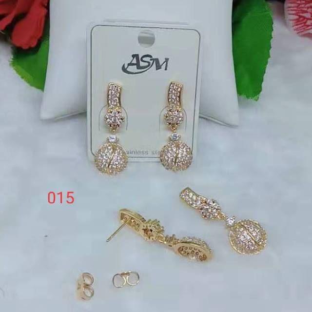 Anting-anting permata 015-017