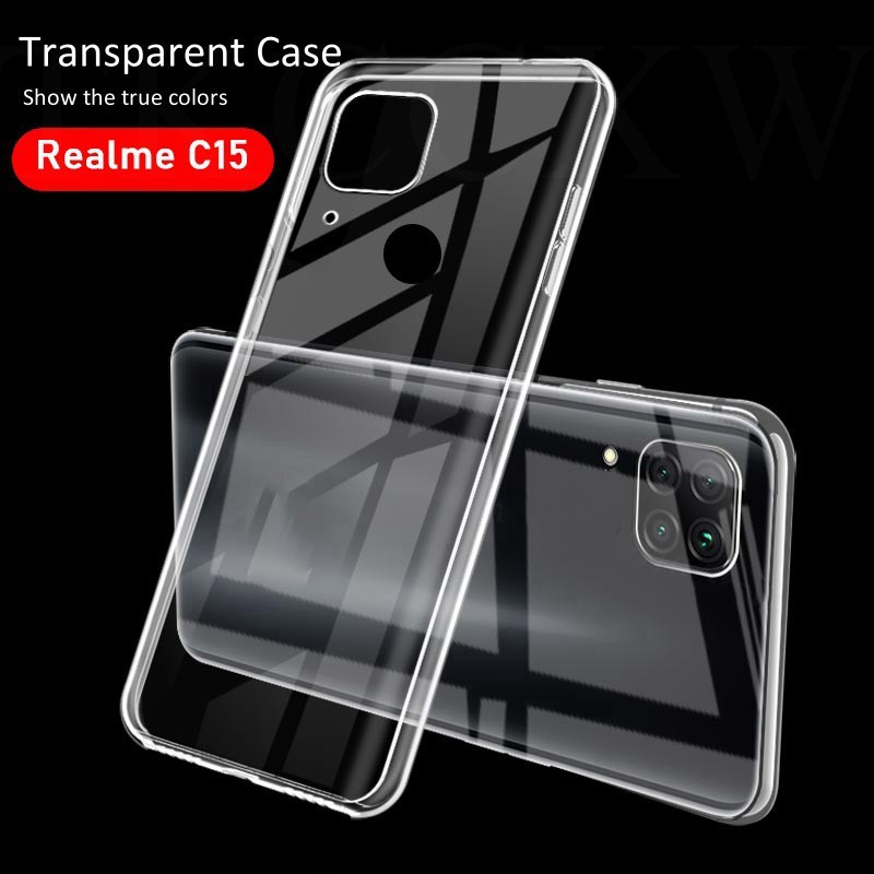 Premium Silikon Realme C15 6.5 inchi Soft Case Ultra HD REALME C15 Ultra Clear