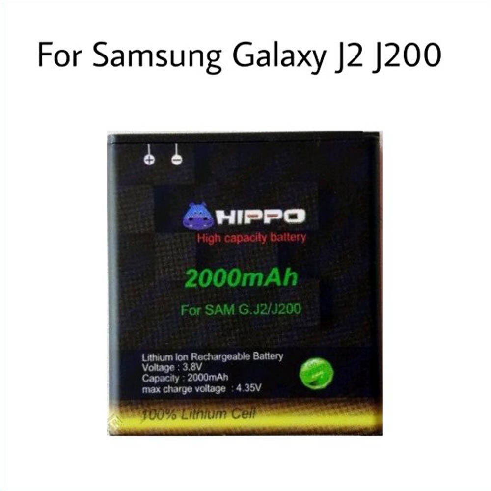 Baterai Hippo Samsung J2 J200 Core Prime Win 2 Duo 2000 mAh Garansi