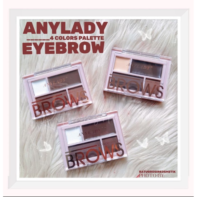 [ECER] EYEBROW POWDER PALETTE 2 COLOR ES2613/4 WARNA NO.937