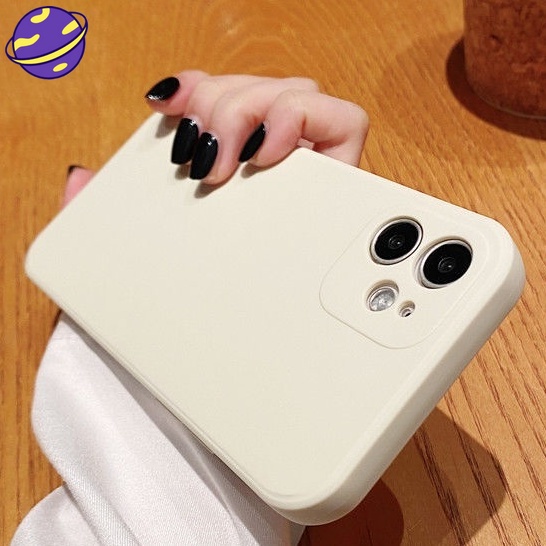 Soft Case Bahan Silikon TPU Warna Polos Untuk iPhone 7 8 Plus X XS Max XR