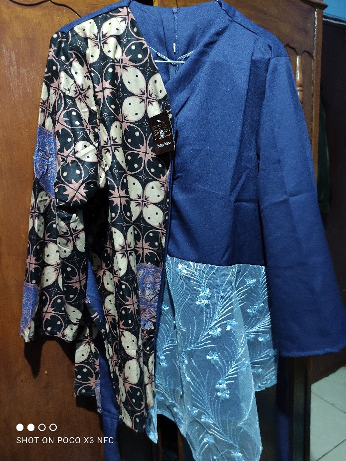 Atasan Batik Wanita Ppbtk07 Modern Batik Murah Cassual