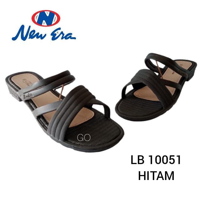 sogo NEW ERA LB 10051 Sandal Wanita Tali Silang Slop Wanita Karet Sendal Wanita Kekinian Slip Sandal Strap Silang Sweet