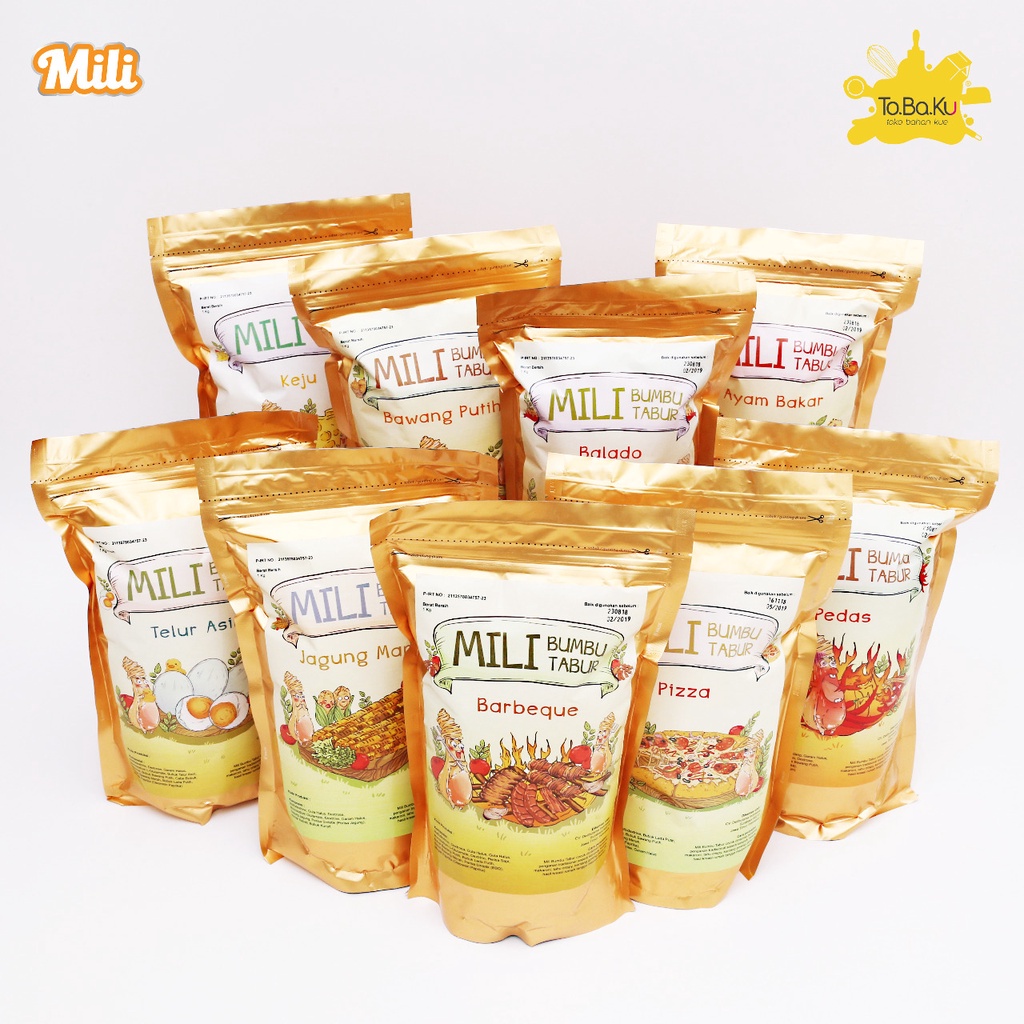 

Mili Bumbu Tabur 1kg (Kemasan Repack)