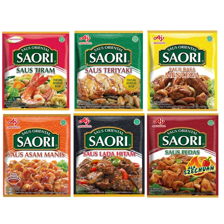 

Saori Saus Aneka Masakan Sachet (x2)