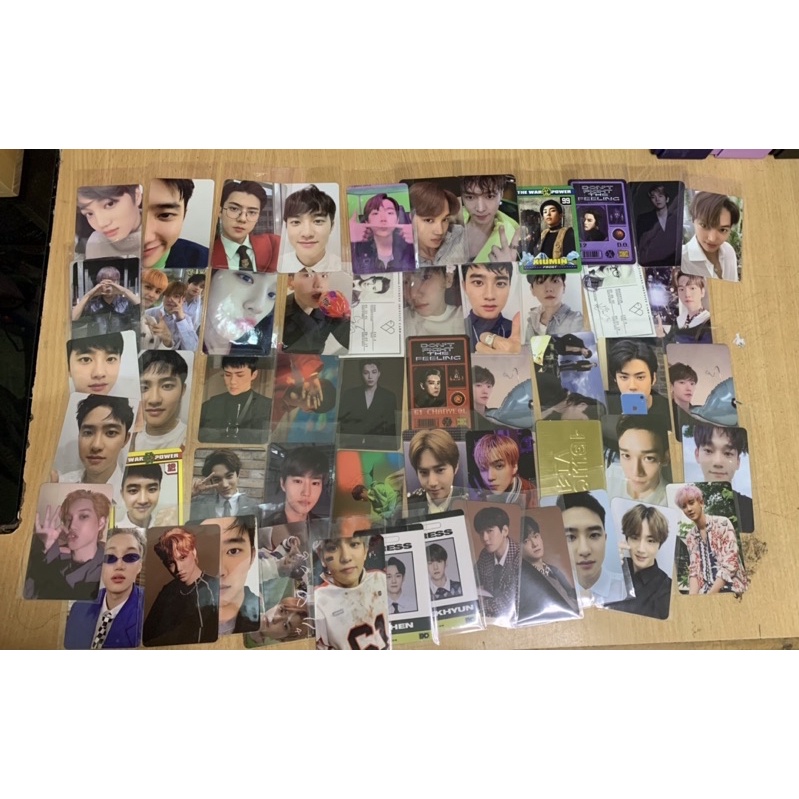 photocard exo kai d.o chanyeol sehun baekhyun chen suho lay xiumin dftf expansion universe lmr love 