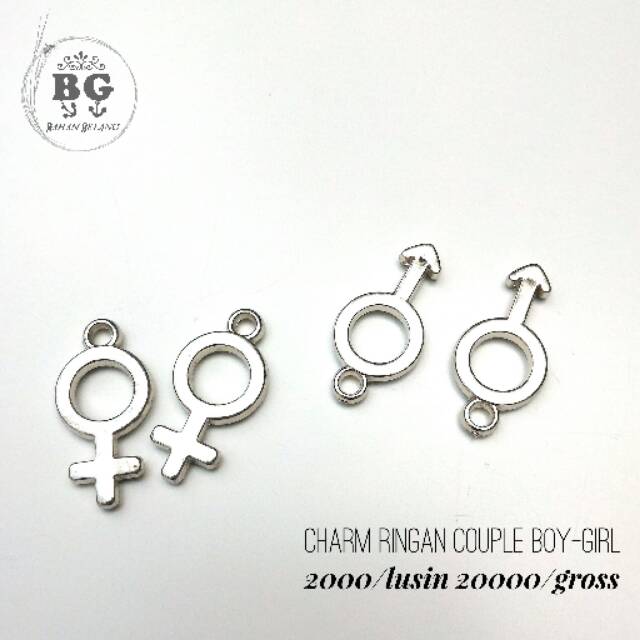 Charm Ringan couple boy girl