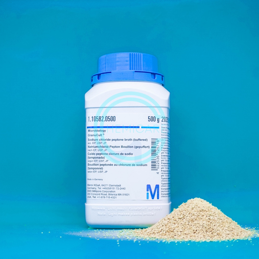 Sodium Chloride-Peptone Broth / 1.10582.0500 / Merck / Microbiology / 500g