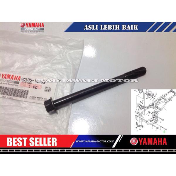 Baut Blok Mesin Rx King 90105-10733 Asli Yamaha ORIGINAL