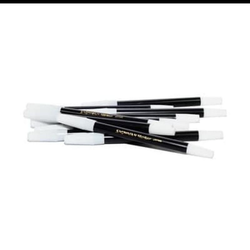 

SPIDOL HITAM SNOWMAN KECIL MARKED WARNA HITAM [3PCS]