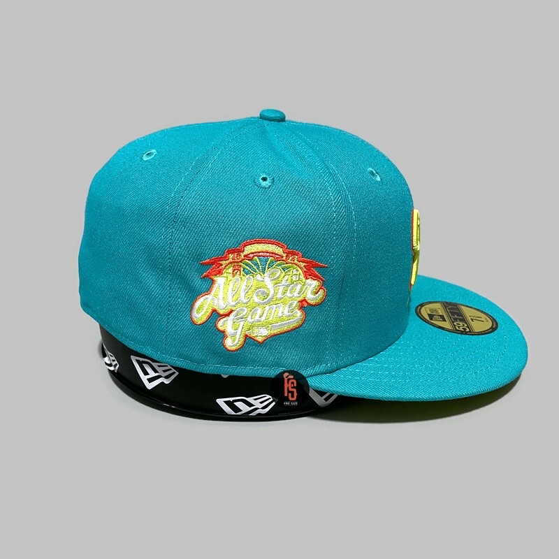 TOPI NEW ERA ORIGINAL 5950 ASG 2002 MILAWUKEE BREWERS TOSCA UV NEON LIME