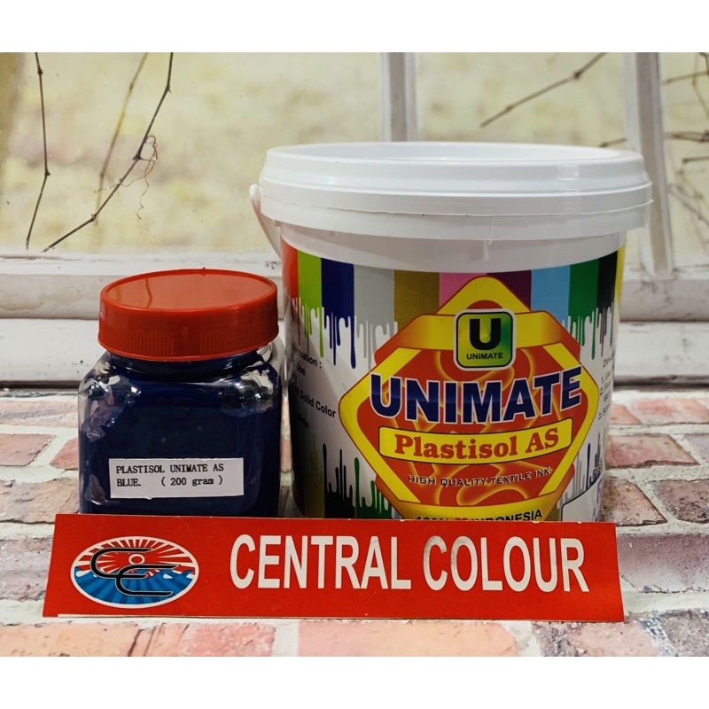 

Cat Plastisol Unimate AS Blue / Biru - 200GR