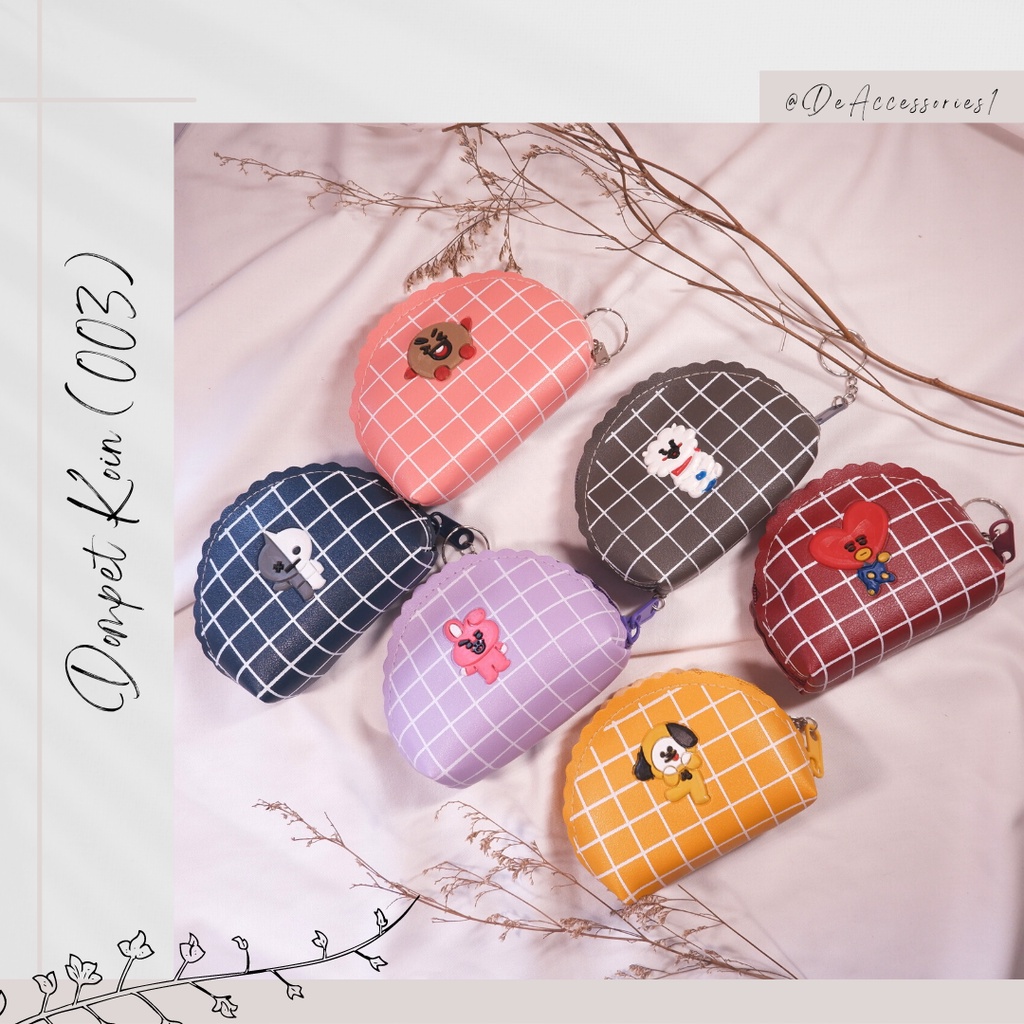 Dompet Koin / Dompet BT21 / Dompet Bts / Dompet Kecil (003)