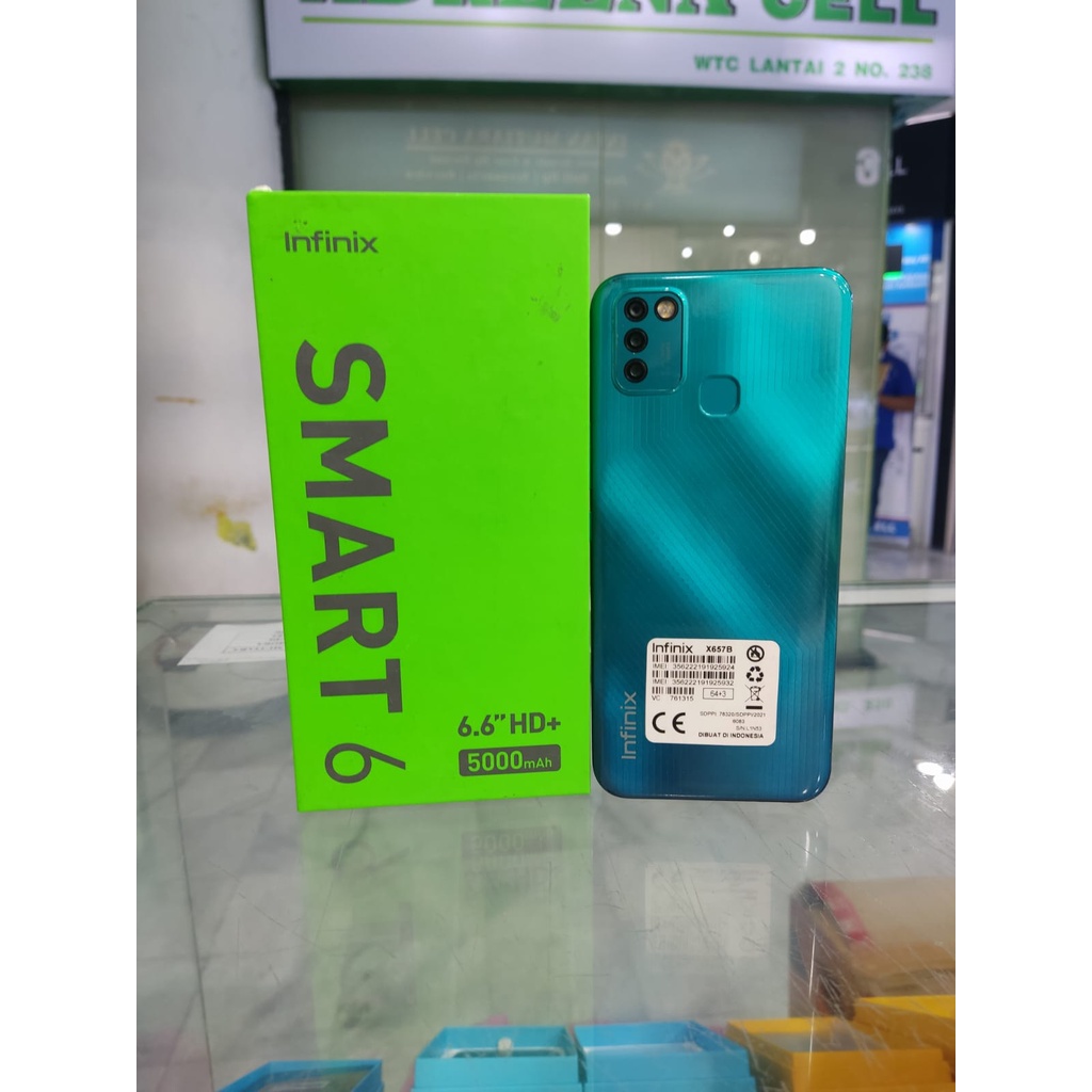 Infinix Smart 6 Ram 2/32GB | Ram 3/64GB (SECOND)