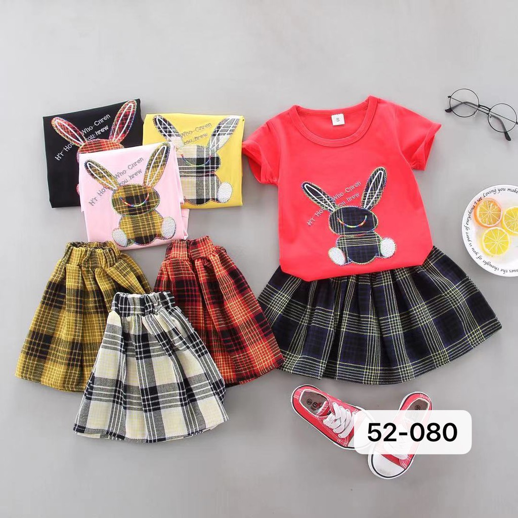 Baju anak perempuan bayi import stelan bayi karakter 0-4 tahun | setelan bayi | baju bayi perempuan STLNG01