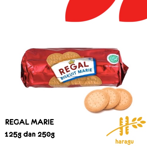 

Marie Regal Biskuit 125g & 250g HALAL Premium