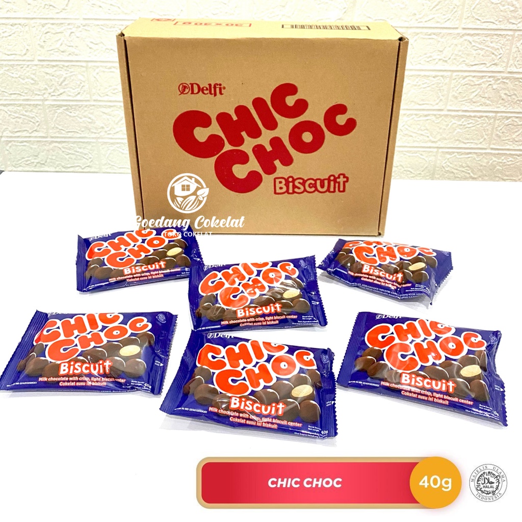 

Delfi Chic Choc Coklat Biskuit 36 gram