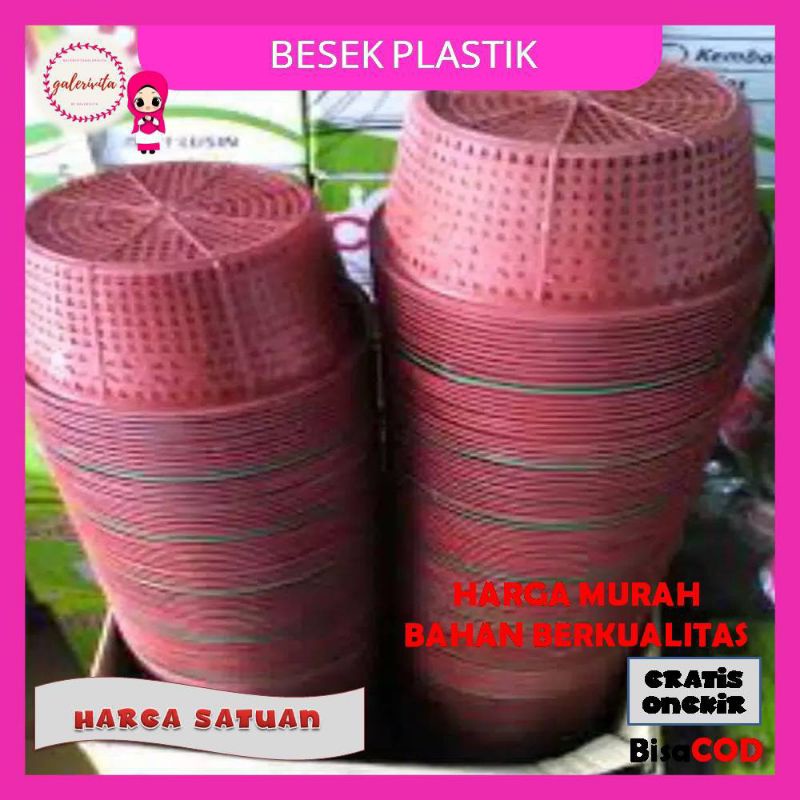 Ceting Besek Plastik/Besek Plastik/Besek Keranjang Telur Dan BumbuA144