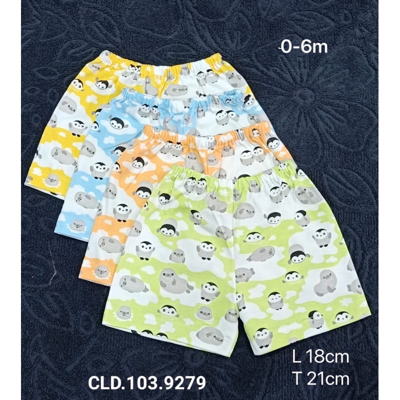 3Pcs baju bayi 0-3m NASUKA katun halus SNI Baju bayi Newborn Premium Pakaian Bayi Baru Lahir-Cln pdk pinguin 4pxs