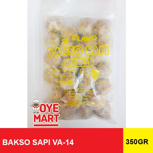 BAKSO SAPI VA-14 350GR ISI 25 DILAMO BASO SAPI