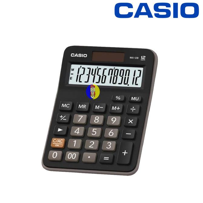 

Ready stock] Kalkulator Casio MX-12B Black/White