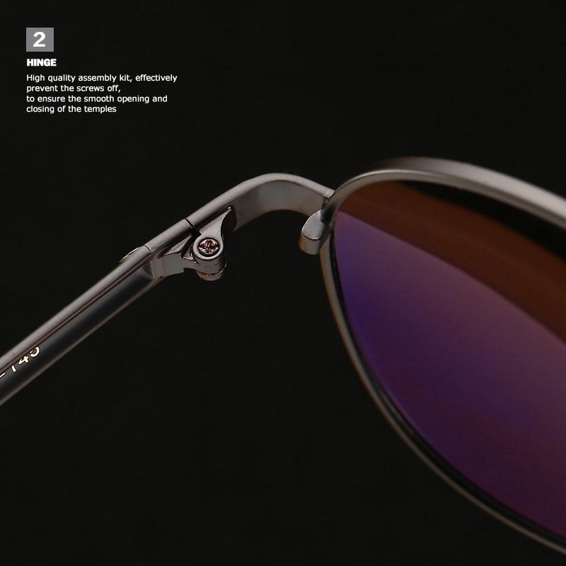 Kacamata Polarized Pria Anti UV400 Aviator Outdoor 758