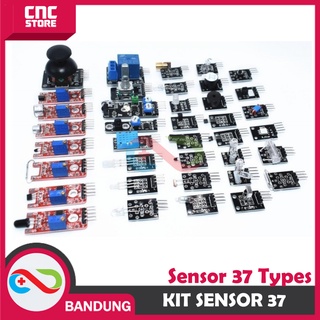 Jual KIT SENSOR 37 TYPES COMPATIBLE FOR ARDUINO | Shopee Indonesia