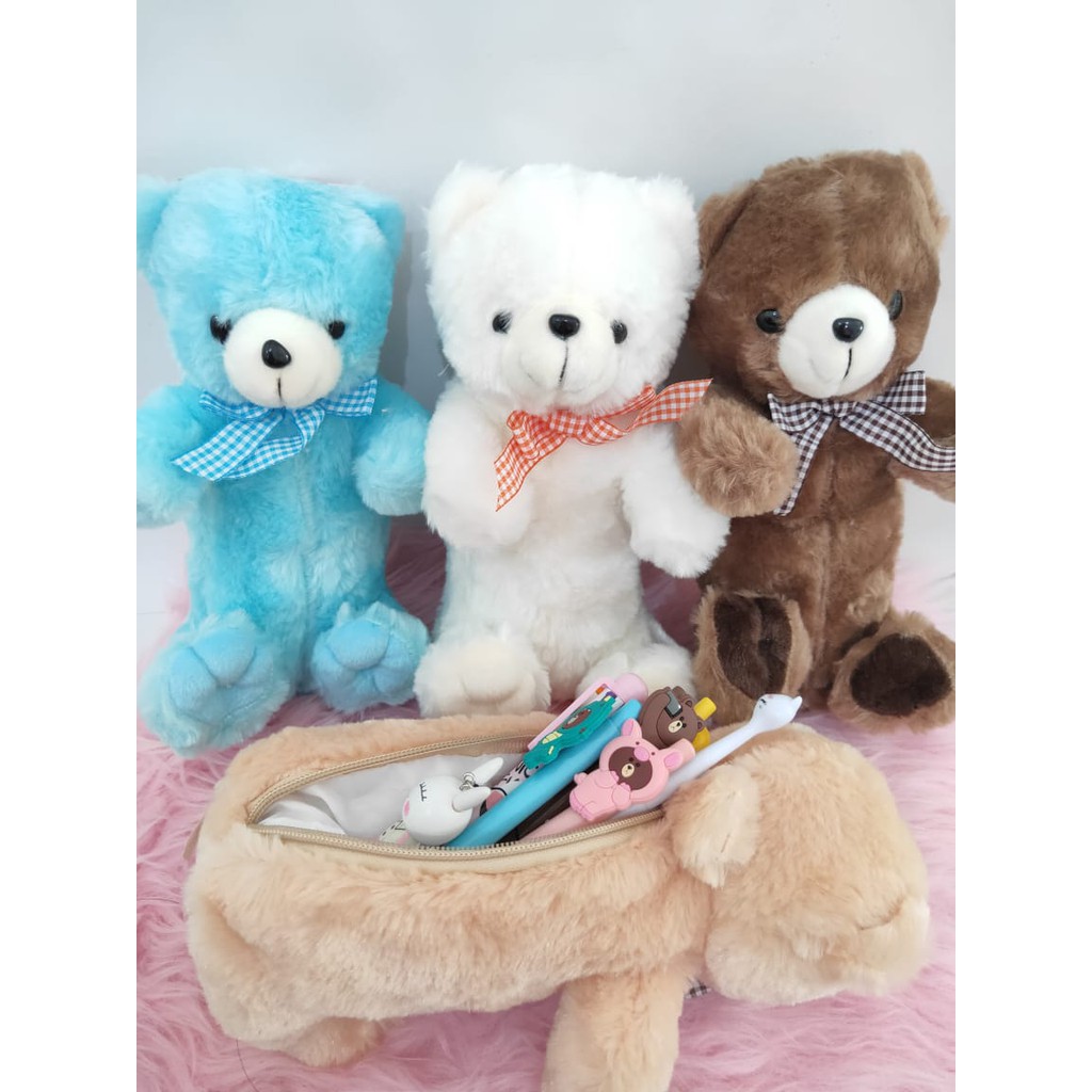 

Kotak Pensil Boneka BEARPITA C - Kotak Pensil Anak Anak / Boneka / Kotak Pensil Lucu / Animal