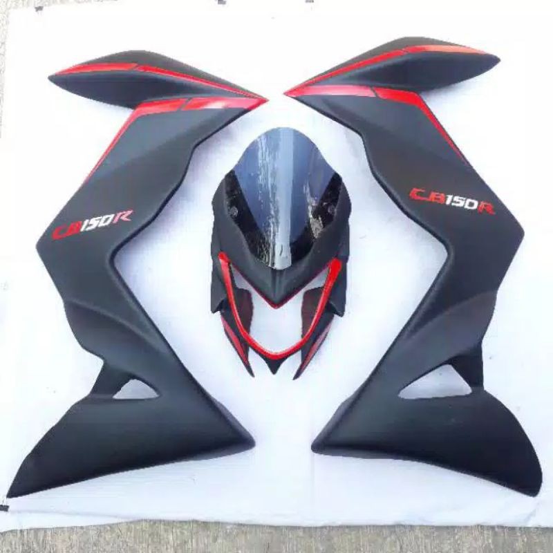 FAIRING NEW CB150R HALF FAIRING NEW CB150R DAN TOPENG NEW CB150R STREETFIRE