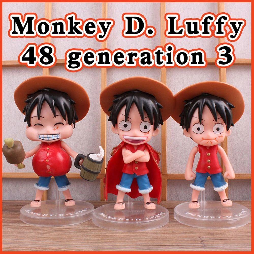 Lanfy Luffy Figure Hadiah Natal Model Mainan Anime Action Figure Luffy Wife Ace Figure