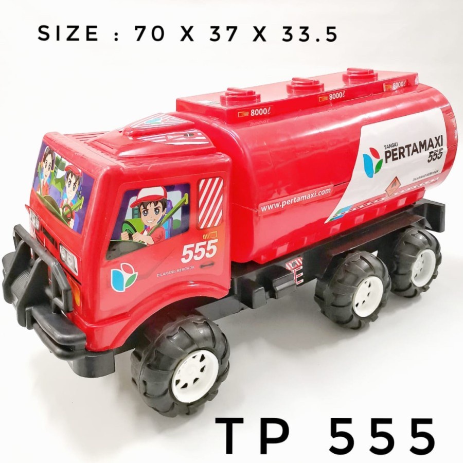 SG Toys Truk Tangki Bbm Pertamina TP 555 TP-555 TP555 blambir BLAMBIR shp690 shp 690 Mainan Mobil Do