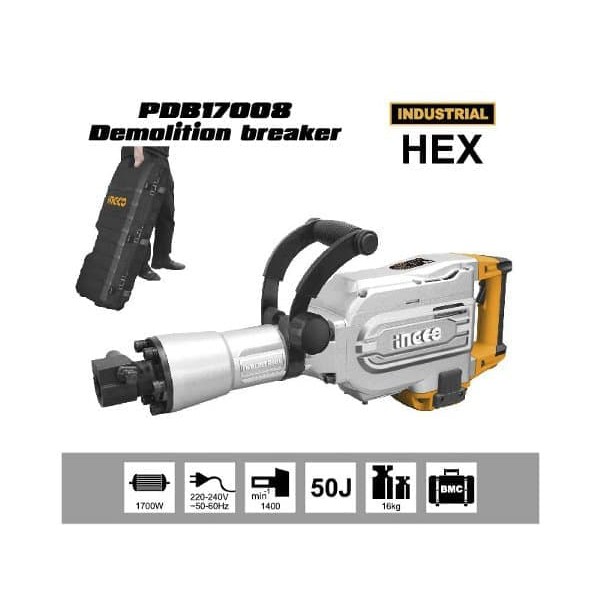 Mesin Jack Demolition Breaker INGCO tipe PDB17008