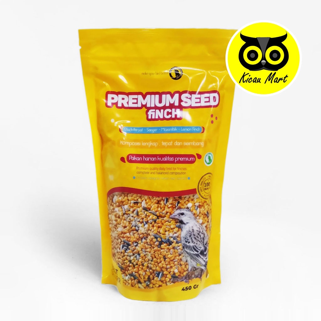 PAKAN MAKANAN LOMBA TERNAK BREEDING BURUNG KENARI MILET PREMIUM SEED FINCH NUTRIBIRD 150 GRAM PPSFIFY