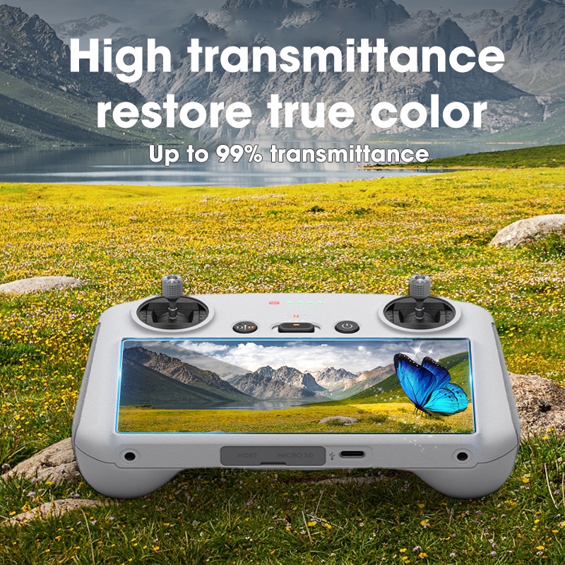 Pelindung Layar Tempered Glass HD Transparan Tahan Ledakan Untuk DJI Mini 3 Pro