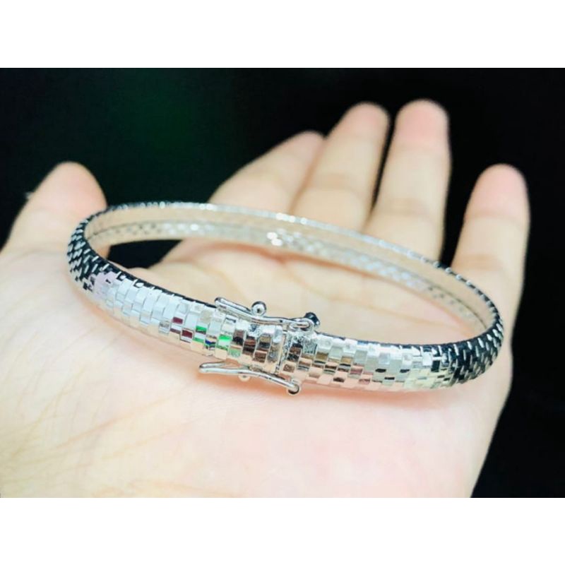 AK-55.Gelang tangan xuping sisik naga Silver uk6cm.