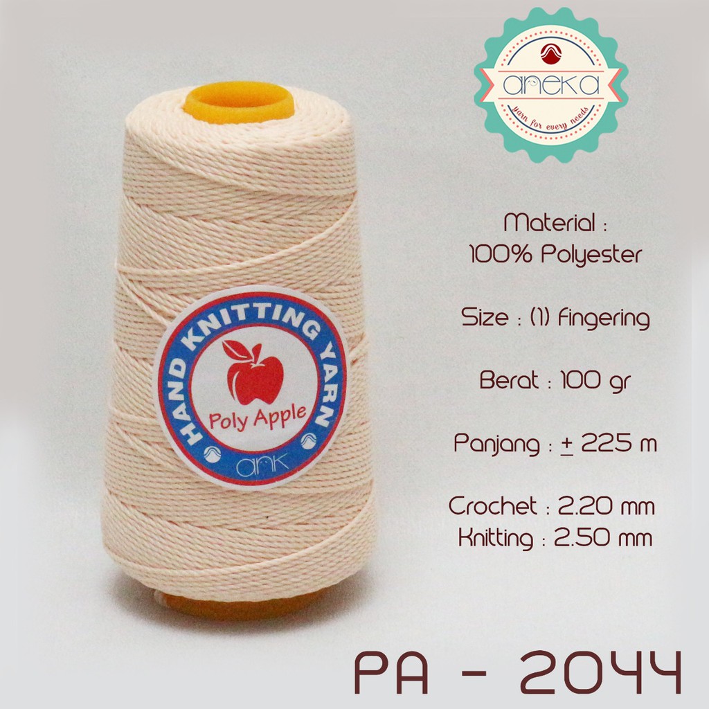 KATALOG - Benang Rajut Poly Apel / Apple / Thick Yarn PART 3