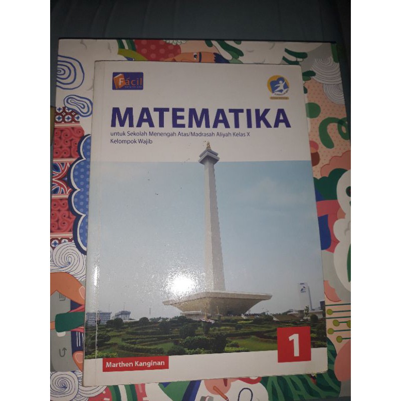 [Preloved] Buku Paket Matematika Wajib Kelas 10 Facil Marthen Kanginan