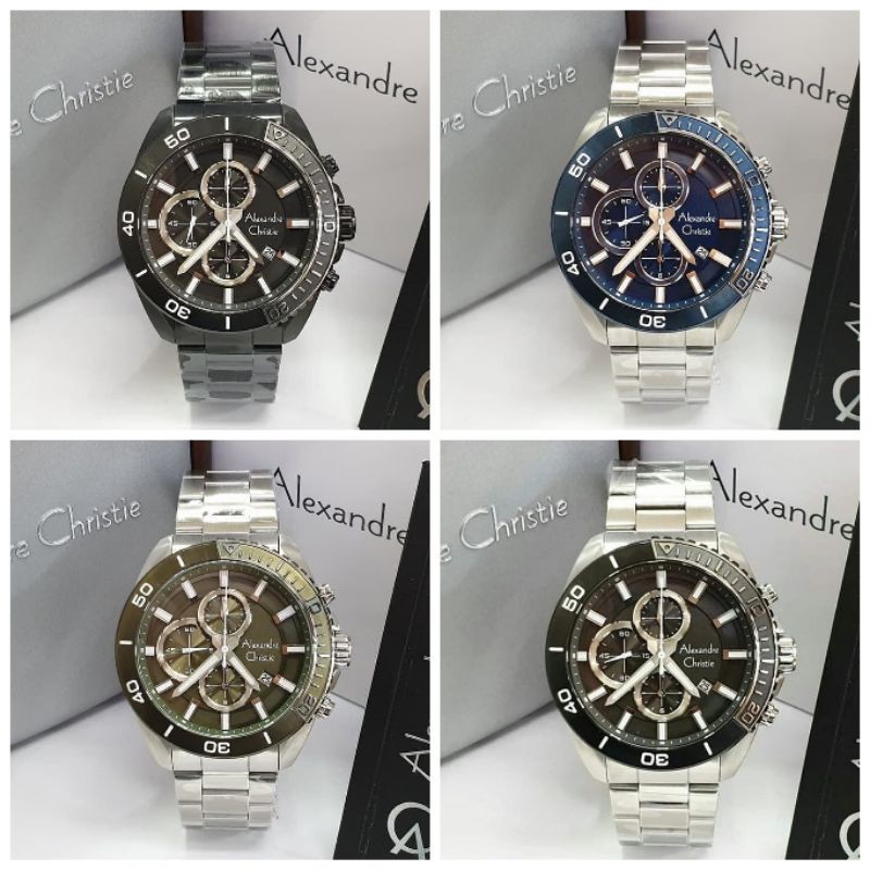JAM TANGAN ALEXANDRE CHRISTIE PRIA AC 6543 ORIGINAL