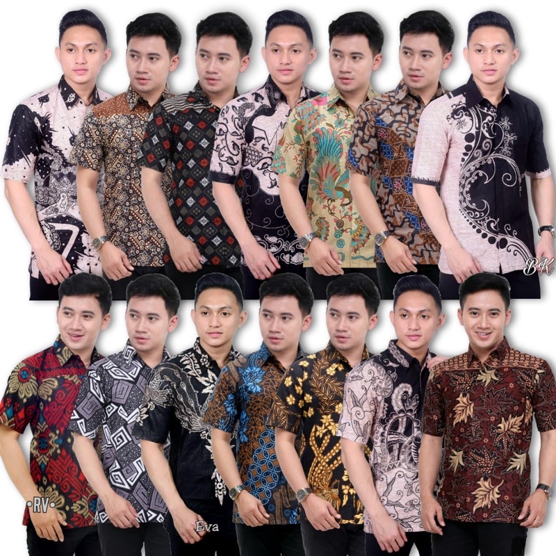 NEW ARRIVAL DISTRO BATIK PRIA SOGAN HRB026 BATIKAF NOTOARTO BATIK IPNU-IPPNU HEM PRIA Bell