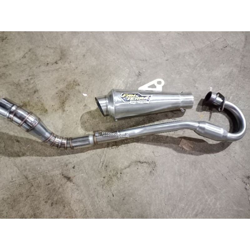 KNALPOT Recing FANTERA Leher Atas PNP KLX CRF D-TRACKER