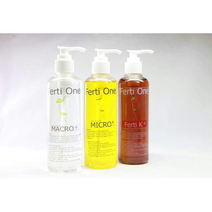 Pupuk Cair aquascape - paket fertione 250ml